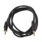 Cavo audio 1,8m nero