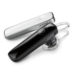 Auricolare Bluetooth 5.0 con microfono colore bianco