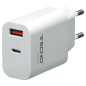Caricatore Universale Usb per smartphone USB+TypeC QC3.0+PD