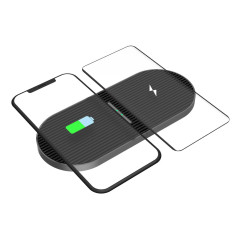 Qi Caricatore Wireless Duo 2 10W Type C