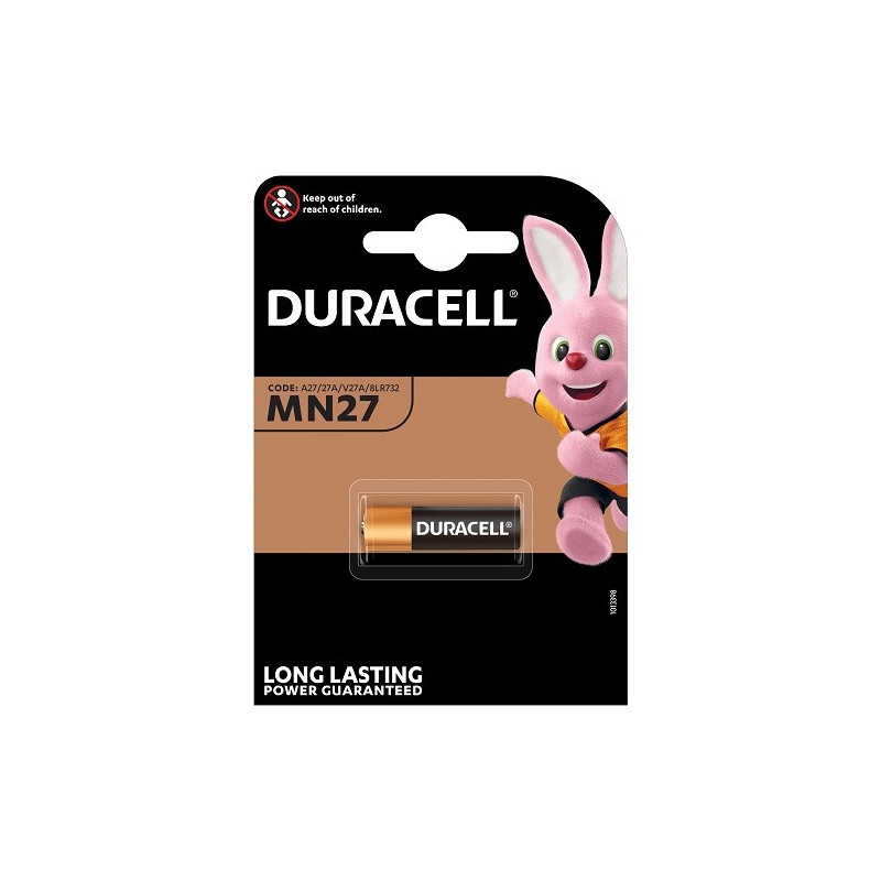 Batteria Duracell A27 27A V27A 8LR732 MN27 12V Alkaline Batteria Duracell A27 27A V27A 8LR732 MN27 12V Alkaline