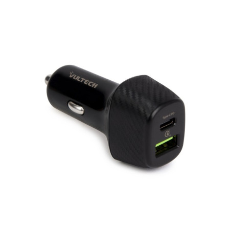 Caricatore Vultech 2 USB Quick Charge 3 0   Type C   CA-3QP