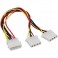 Cavo Sdoppiatore Alimentatore da Molex M a 2Molex F4950