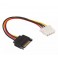 Cavo Molex M 4 Pin to Sata M 15 Pin 15cm TR-6503