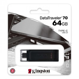 Pen Drive USB-C 3 2DT70 64GB Kingston