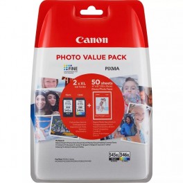 Multipack Cartucce Canon PG-545XL CL-546XL 50Fogli Cart Fot