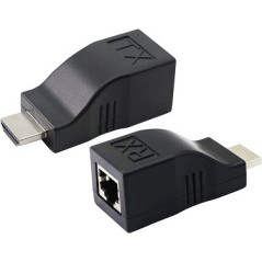 Adattatore HDMI Maschio a RJ45 Femmina  HDMI Extender 