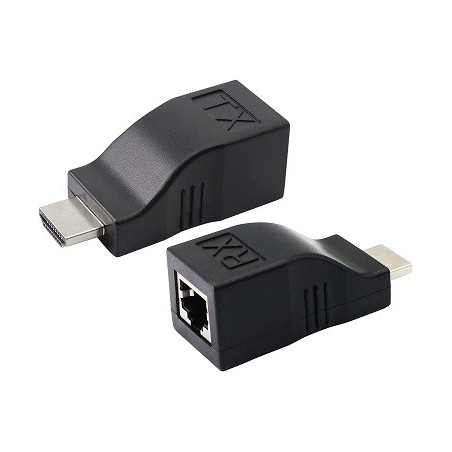 Adattatore HDMI Maschio a RJ45 Femmina  HDMI Extender 