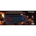 Tastiera Multimediale Gaming Tecno TC-PG541 Switch Meccanici