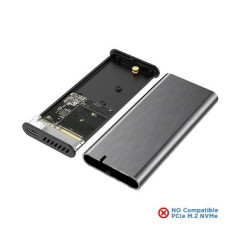 Aisens Box Esterno M 2  NGFF  per SSD M 2 SATA a USB3 1 GEN1