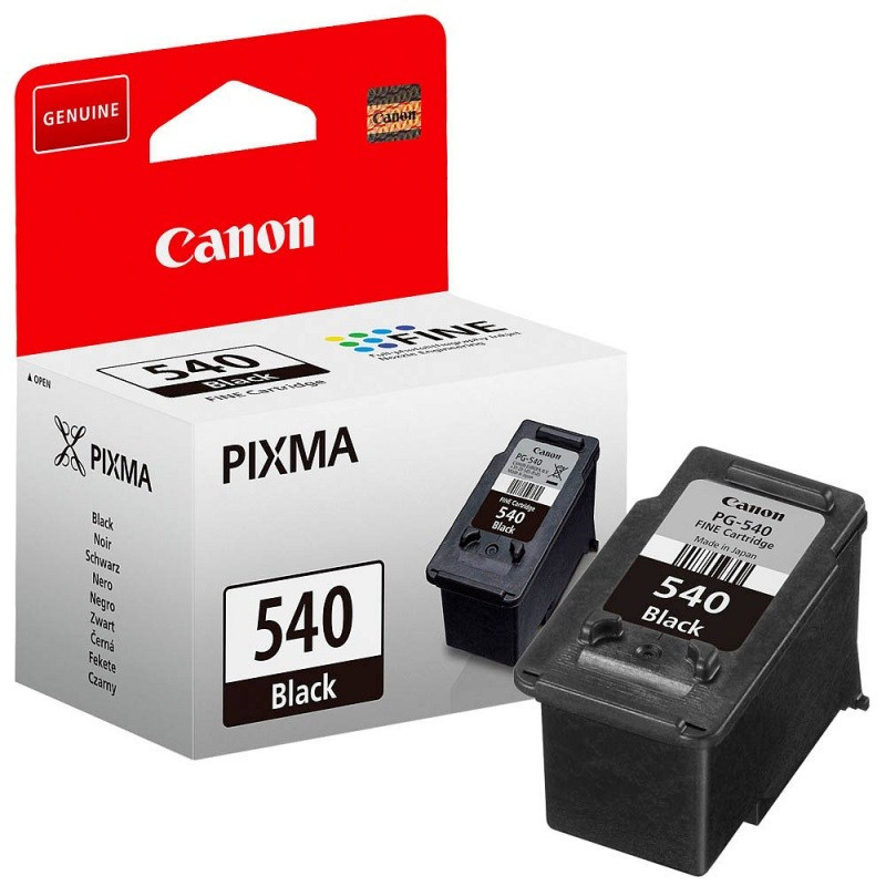 Cartuccia Canon PG-540 Black 5225B001 Cartuccia Canon PG-540 Black 5225B001