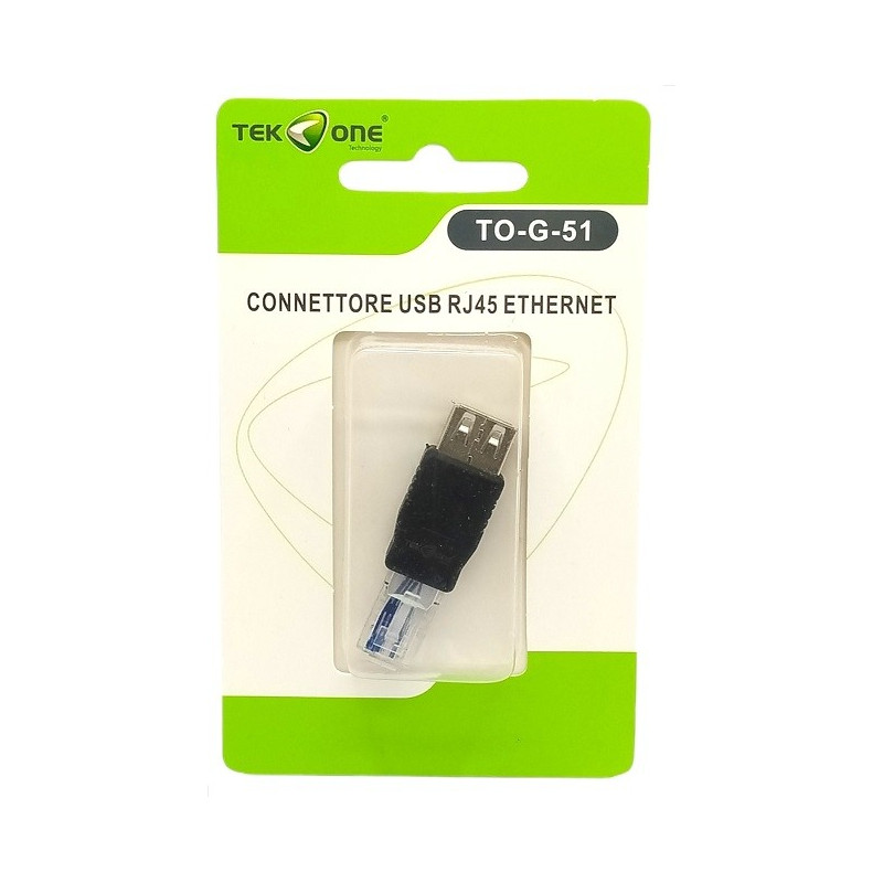 Adattatore RJ45 Ethernet a USB Femmina