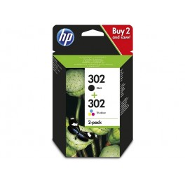 Multipack Cartucce HP 302 Nero e Colore Combo pack X4D37AE