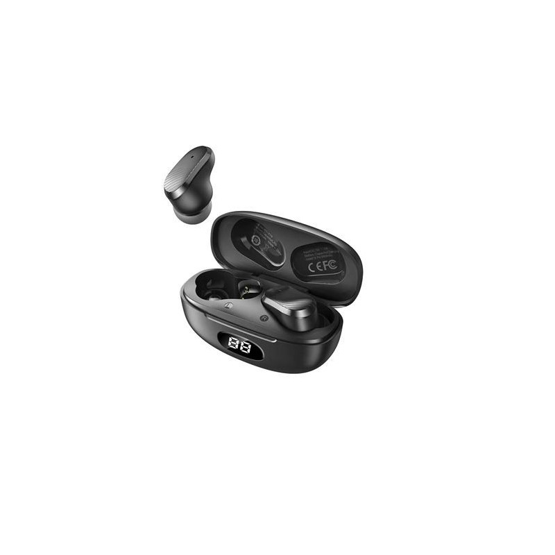 Auricolari XO TWS Bluetooth 5.1 Nero Auricolari XO TWS Bluetooth 5.1 Nero