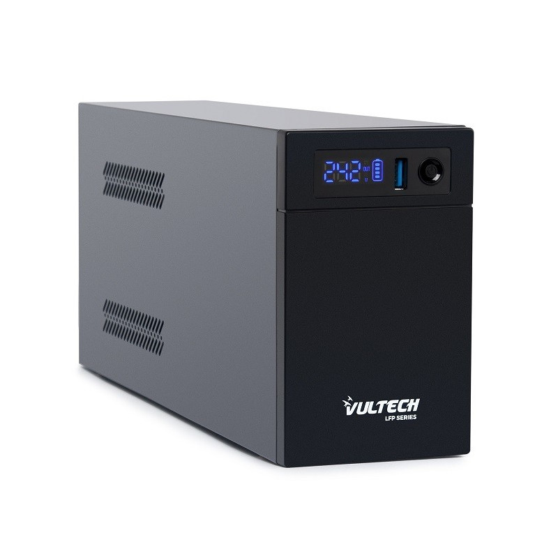 UPS 1400VA Gruppo Di Continuità Vultech LCD Batteria Litio UPS 1400VA Gruppo Di Continuità Vultech LCD Batteria Litio