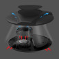 Qi Caricatore Wireless 15W Type C con raffreddametno Qi Caricatore Wireless 15W Type C con raffreddametno