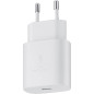 Alimentatore USB Type C 25W Fast Charger Samsung White Bulk Alimentatore USB Type C 25W Fast Charger Samsung White Bulk