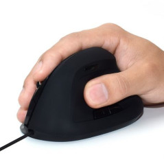 Mouse verticale ergonomico usb Ewent 1800DPI 5 tasti Nero