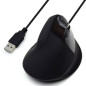 Mouse verticale ergonomico usb Ewent 1800DPI 5 tasti Nero Mouse verticale ergonomico usb Ewent 1800DPI 5 tasti Nero