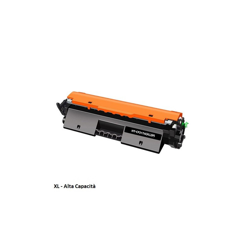 Toner Laser Comp. Rig. HP CF217H/17A Nero (CON CHIP)/CRG047H