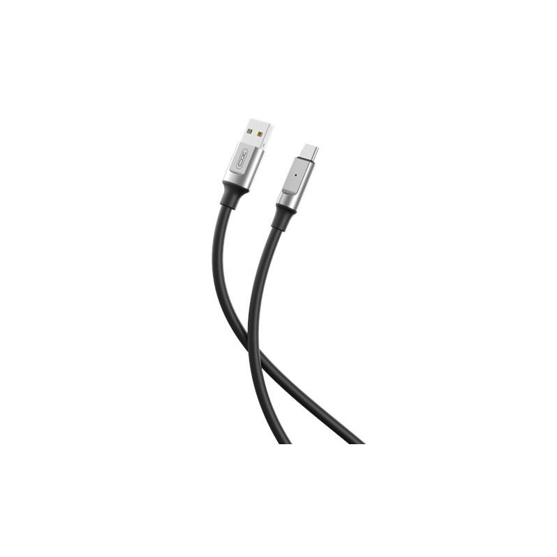 Cavo XONB251 USB in silicone Type C 6A 1m Nero