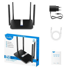 Router WiFi Dual Band Cudy AC1200 4GLTE 1WAN 3LAN 10 100Mbps