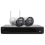 Isiwi Kit 2 Telecamere 2MpX IR15 Wifi NVR 8 CH 2 alim
