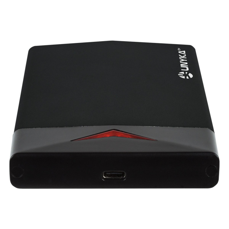 Box Esterno HDD 2.5 Unykach UK25303 USB-C Nero