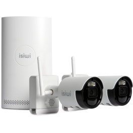 Isiwi Kit 2 Telecamere 4MpX Wifi NVR 8CH ISW-K2N8BFBTA4MP-2