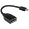 Adattatore Mini DisplayPort Maschio a DisplayPort Femmina