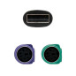 Adattatore Convertitore PS/2 a USB Tipo 2xPS/2/HA/M 15cm Adattatore Convertitore PS/2 a USB Tipo 2xPS/2/HA/M 15cm