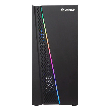 Case Gaming Unykach Glayze ATX USB-A 2.0/3.2 e audio