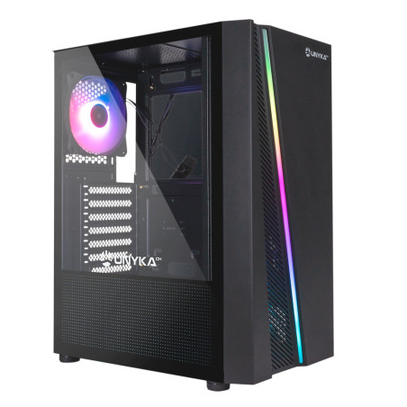 Case Gaming Unykach Glayze ATX USB-A 2 0 3 2 e audio
