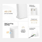 Mercusys Router Wireless 4G LTE 300Mbps 2 Porte 10/100Mbps Mercusys Router Wireless 4G LTE 300Mbps 2 Porte 10/100Mbps