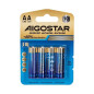 Batterie alkaline Aigostar AA LR6 1.5V Blister da 4PZ Batterie alkaline Aigostar AA LR6 1.5V Blister da 4PZ