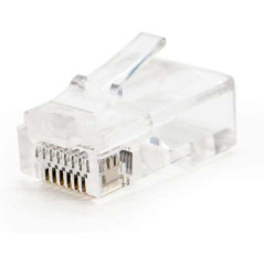 Connettori Nanocable conf  10PZ RJ45 8 Fili Cat 5e UTP