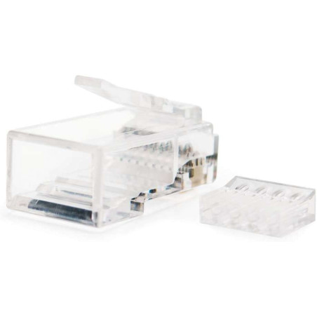 Connettori Nanocable conf. 10PZ RJ45 8 Fili Cat.6 UTP