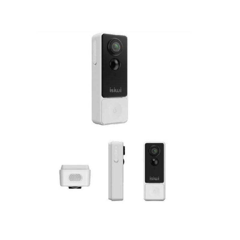 Campanello a batteria ISIWI Wireless DLIN+ 2K 5200mAh PIR SD