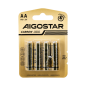 Batterie Aigostar Zinco Carbone AA LR6 1.5V Blister da 4PZ Batterie Aigostar Zinco Carbone AA LR6 1.5V Blister da 4PZ