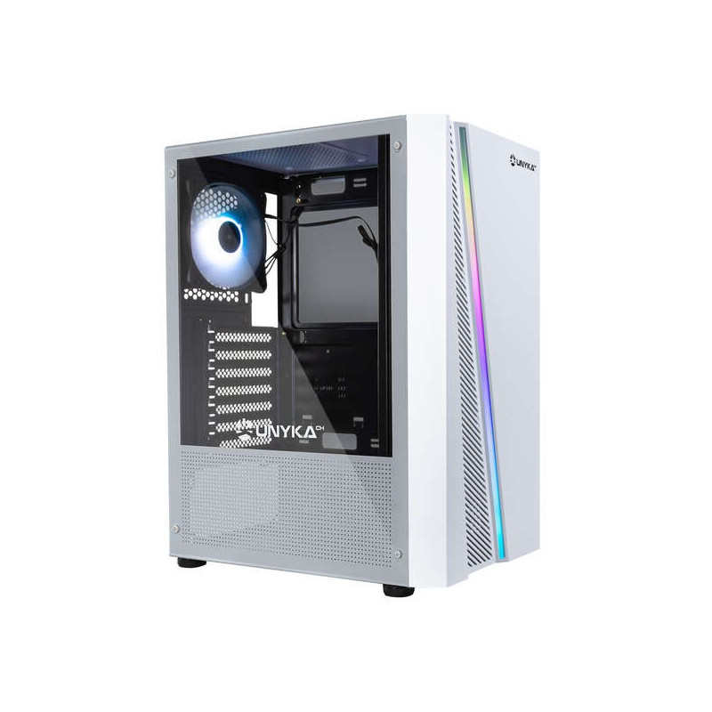 Case Gaming Unykach Glayze ATX USB-A 2.0/3.2 e audio