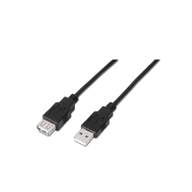 Cavo prolunga USB 2.0 Aisens TipoA masch a TipoA femm 1,8m Cavo prolunga USB 2.0 Aisens TipoA masch a TipoA femm 1,8m