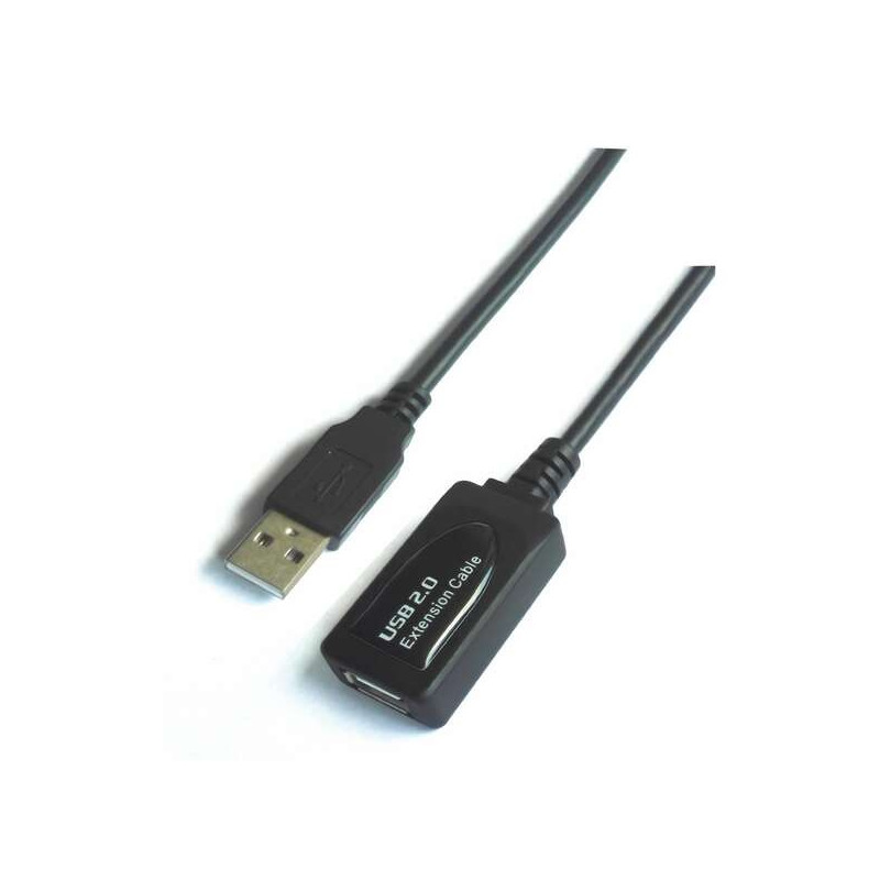 Cavo prolunga USB 2.0 Aisens con amplificatore masc-femm 10m Cavo prolunga USB 2.0 Aisens con amplificatore masc-femm 10m