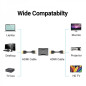Adattatore Vention HDMI femmina a HDMI femmina 4K 2.0 nero Adattatore Vention HDMI femmina a HDMI femmina 4K 2.0 nero