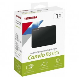 Hard Disk Esterno 2,5" Toshiba Canvio Basic 1TB USB 3 2