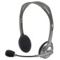 Cuffia stereo con microfono Logitech H110