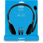 Cuffia stereo con microfono Logitech H110