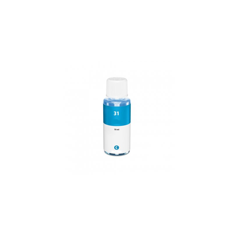 Inchiostro per HP 70ml Ciano / GT-31C / GT-52