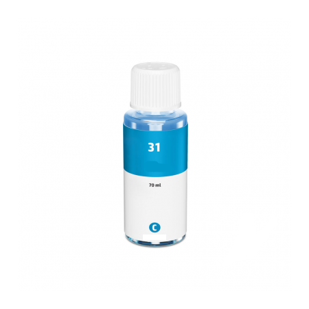 Inchiostro per HP 70ml Ciano   GT-31C   GT-52