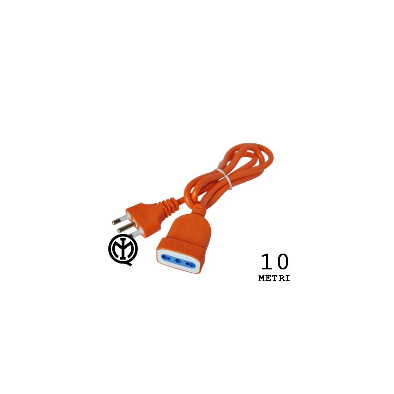 Prolunga Elettrica 10 metri 16A/250V Max 3500W