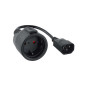 Cavo adattatore Nanocable UPS C14 maschio-CEE7 femmina nero Cavo adattatore Nanocable UPS C14 maschio-CEE7 femmina nero